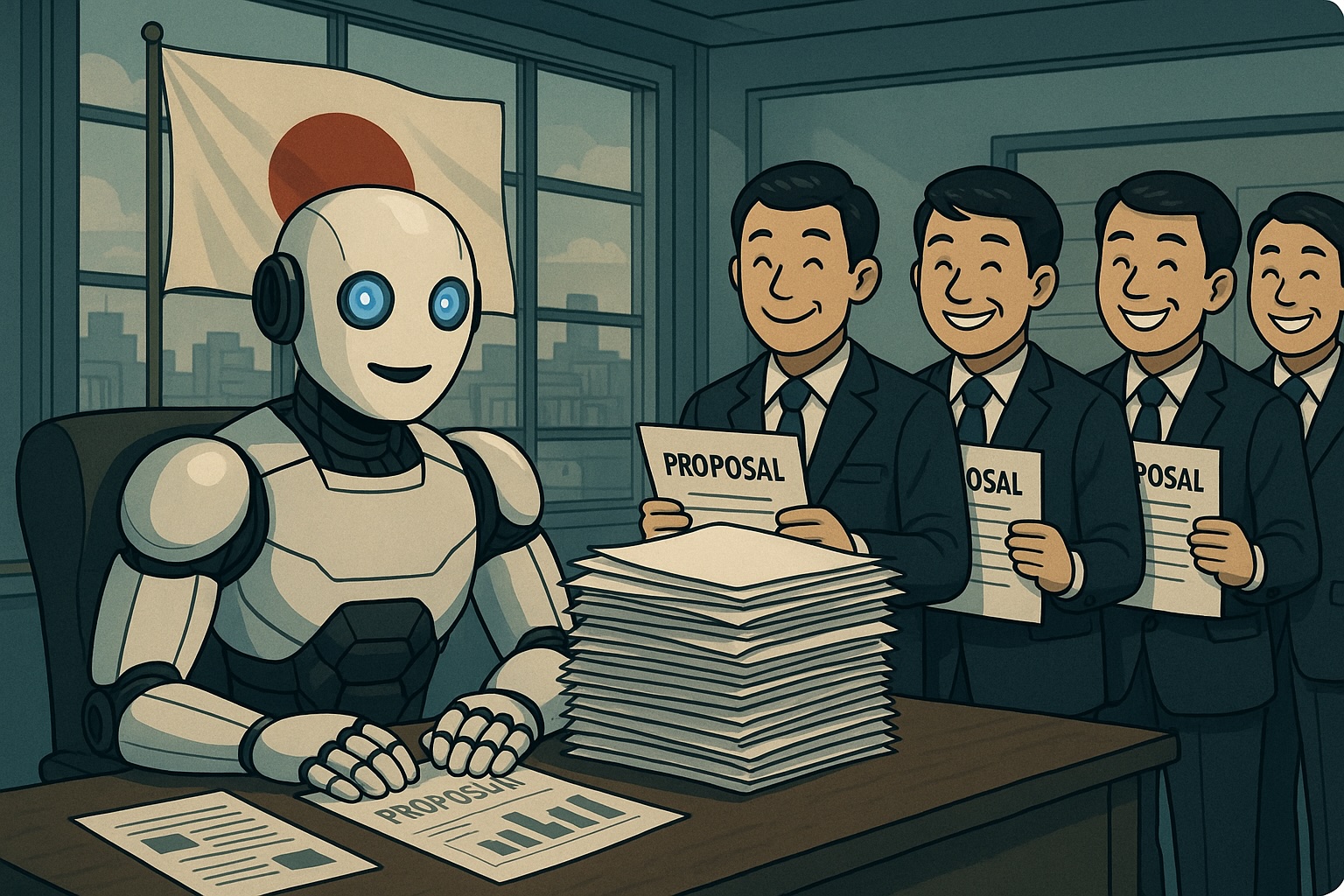 GATHERS PROPOSALS illustration